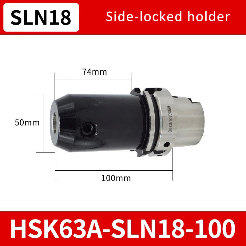 10005 HSK63A-SLN25 32 Side-fixed high-speed toolholder U-drill CNC toolholder High-precision balanced toolholder Shandong Denso Pricision Tools Co.,Ltd.